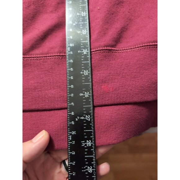 Green Tea Pullover Sweater Wine Size L Wine O Clock Error - Picture 7 of 7